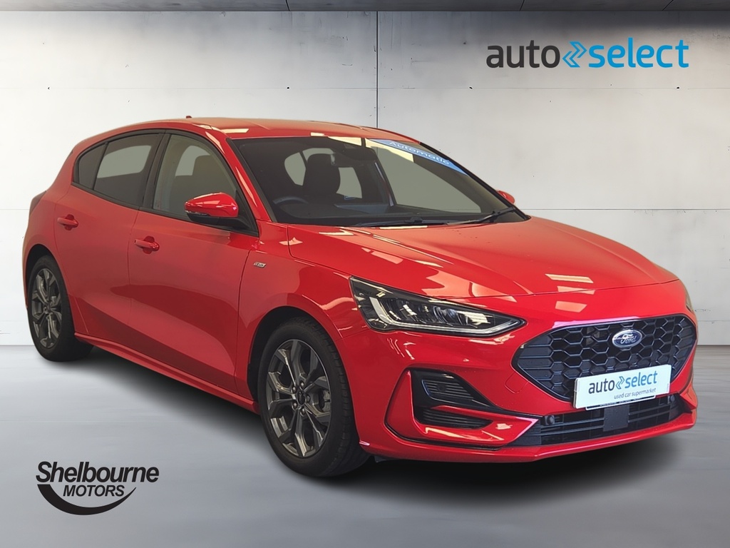 Ford Focus Focus 1.0T Ecoboost Mhev St-line Hatchback Pet BMZ1885 Red