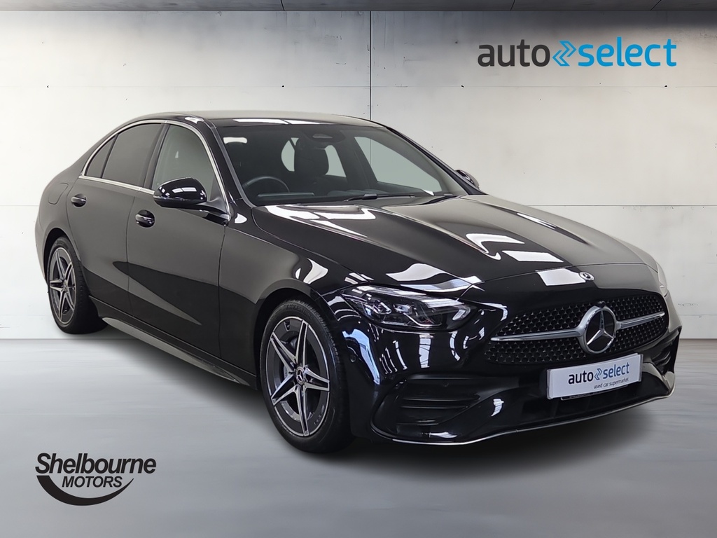 Mercedes-Benz C Class C Class 2.0 C220dh Mhev Amg Line Saloon Black