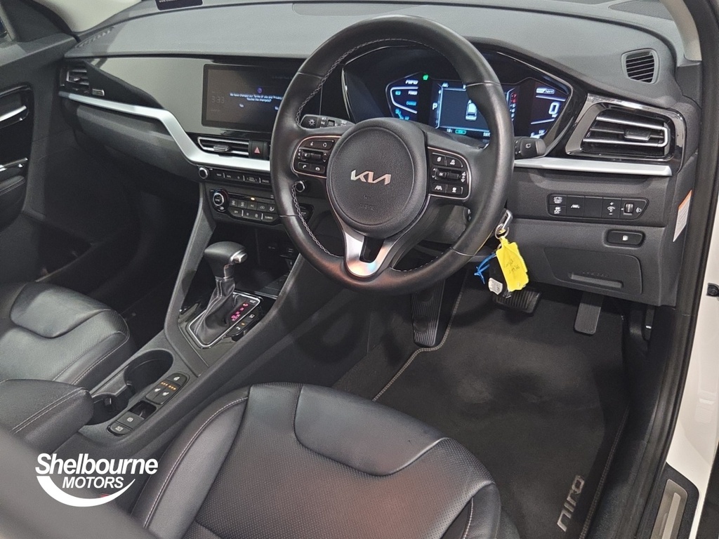 Kia Niro Niro 1.6 Gdi 3 Suv Hybrid Dct Euro 6 S GSZ2273 White #4