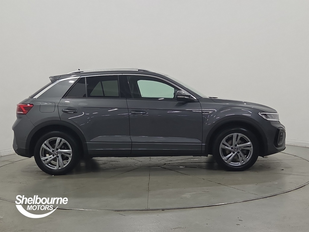 Volkswagen T-Roc T-roc 1.5 Tsi R-line Suv Dsg Euro 6 S AMZ9601 Grey #3