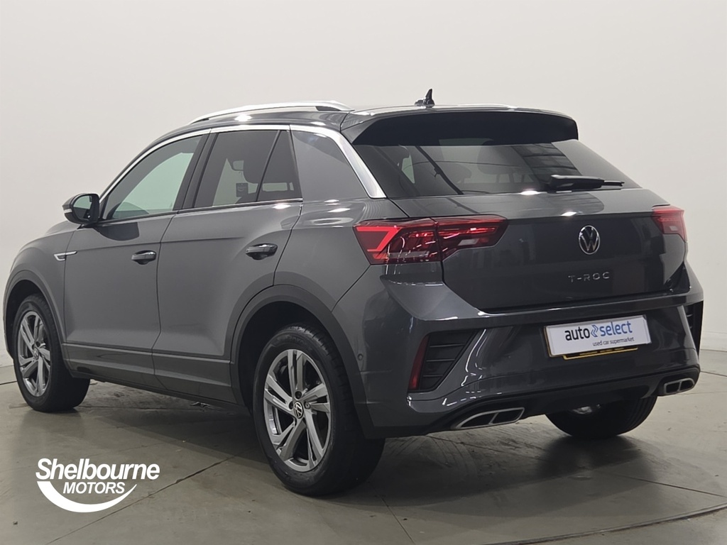 Volkswagen T-Roc T-roc 1.5 Tsi R-line Suv Dsg Euro 6 S AMZ9601 Grey #2
