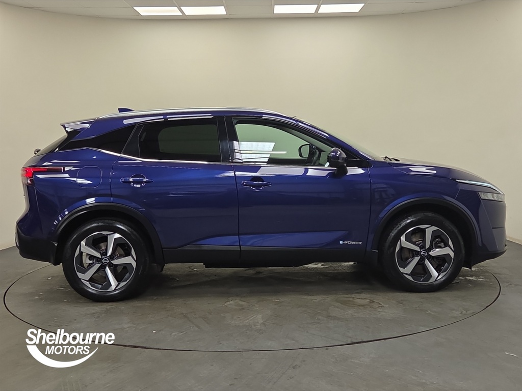 Nissan Qashqai Qashqai 1.5 H E-power N-connecta Suv Hy BYZ7572 Blue #3