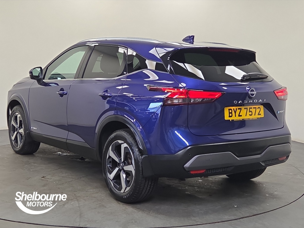 Nissan Qashqai Qashqai 1.5 H E-power N-connecta Suv Hy BYZ7572 Blue #2