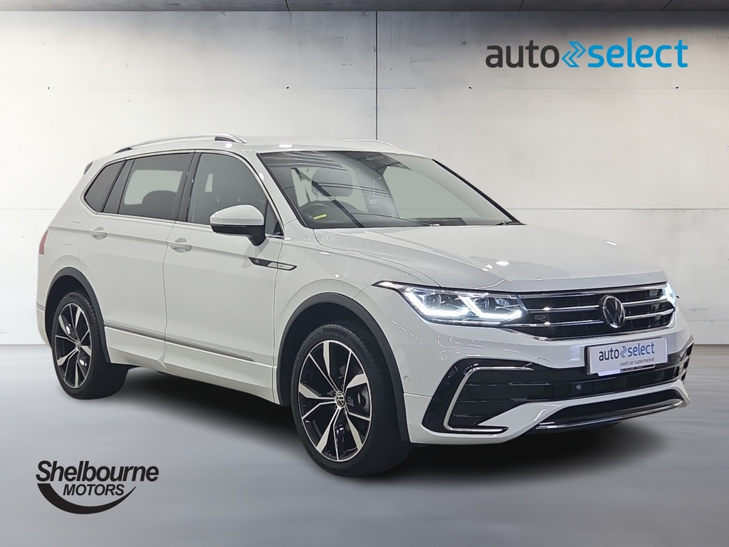 Volkswagen Tiguan Allspace Tiguan Allspace 1.5 Tsi R-line Suv Dsg BVI4437 White