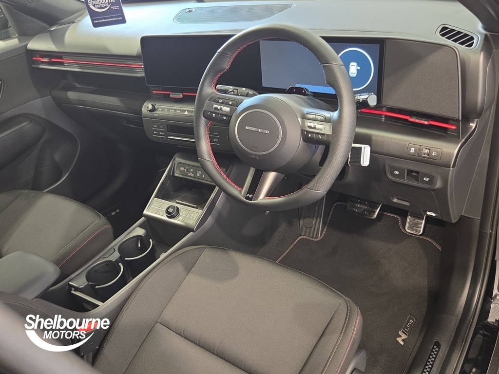 Hyundai Kona Kona 65.4Kwh N Line Suv 218 Ps AVI6088 Black #4