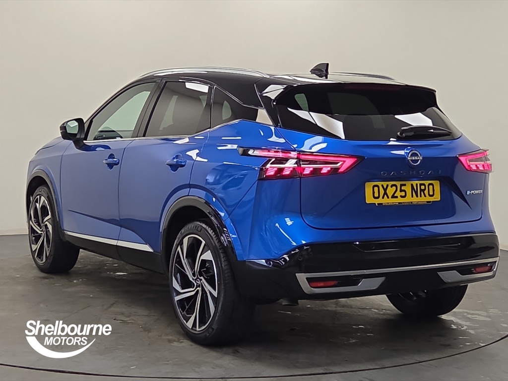 Nissan Qashqai Qashqai 1.5 E-power Tekna Hatchback OX75NRO Blue #2