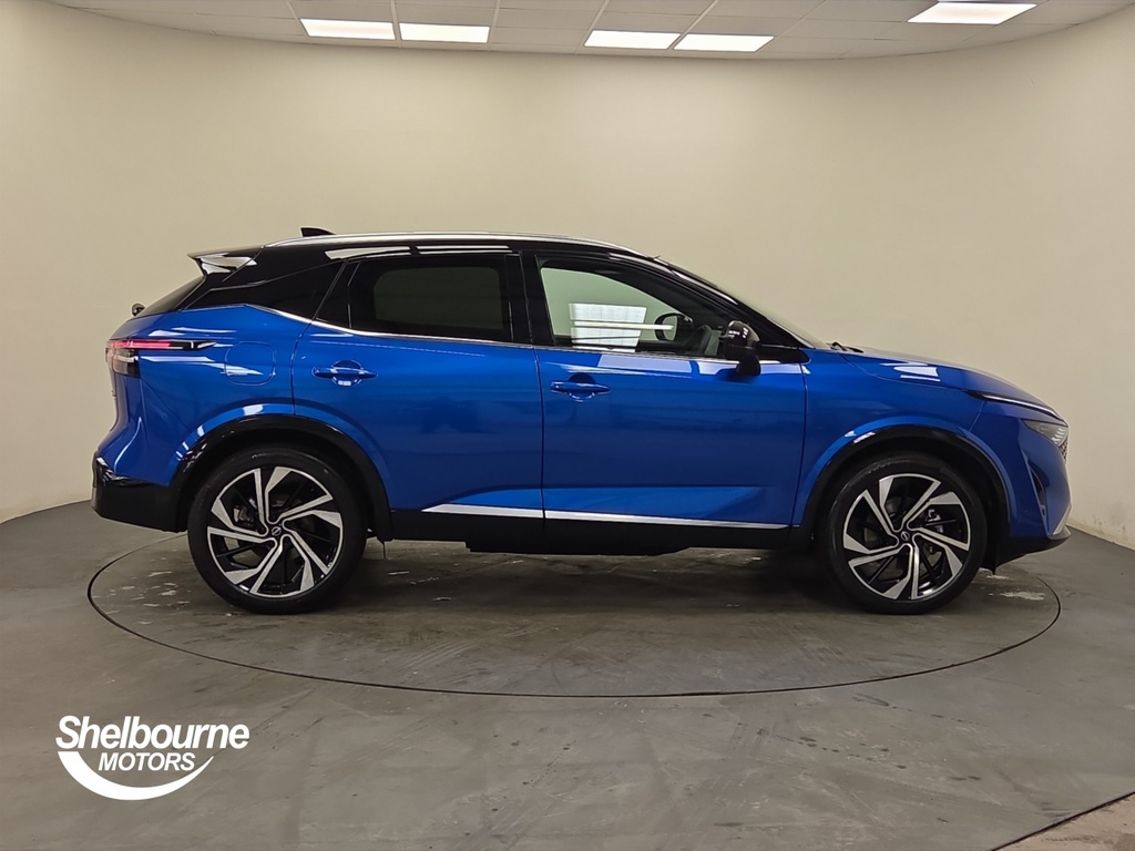 Nissan Qashqai Qashqai 1.5 E-power Tekna Hatchback OX75NRO Blue #3