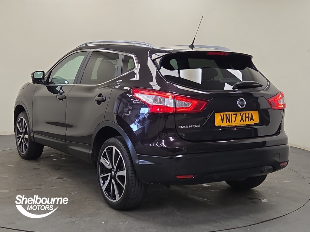 Nissan Qashqai Qashqai 1.6 Dci Tekna Glass Roof Pack Hatchb Black #2