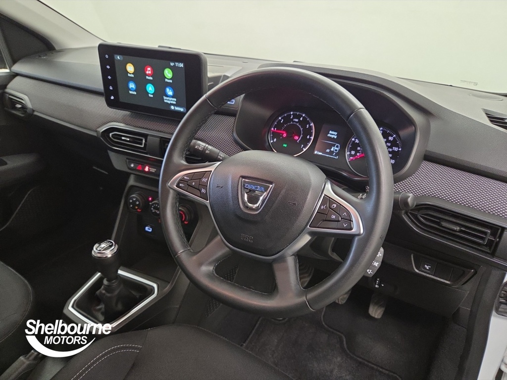Dacia Sandero New Sandero Comfort 1.0 Tce 90 RXZ5608 White #4