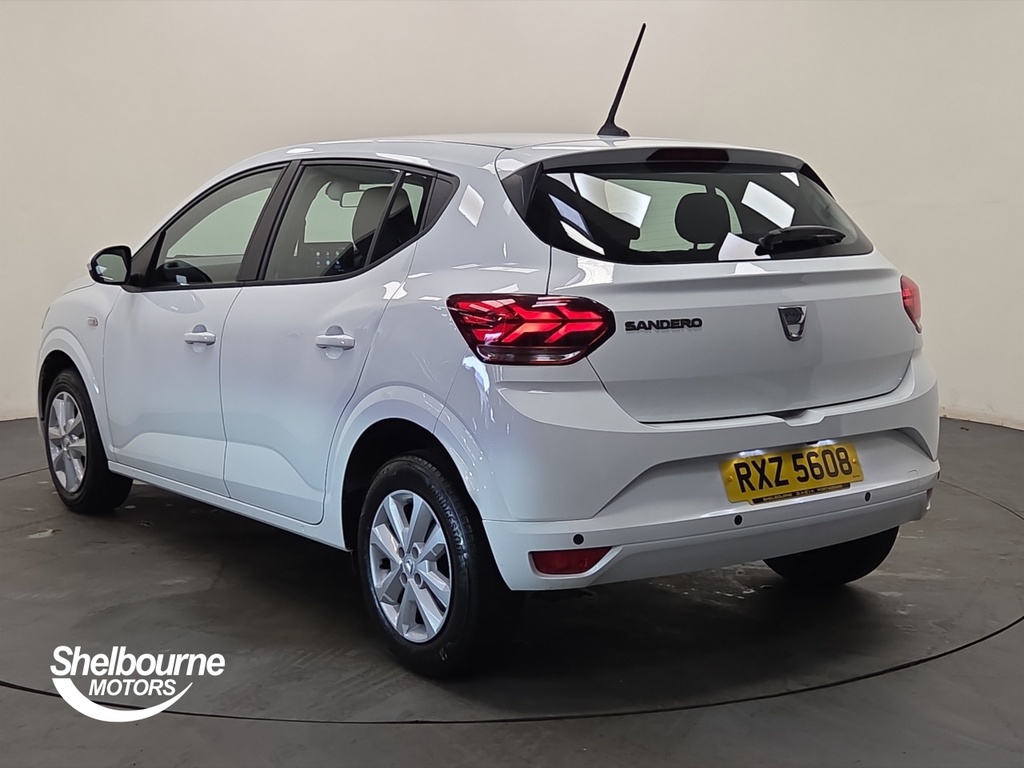 Dacia Sandero New Sandero Comfort 1.0 Tce 90 RXZ5608 White #2