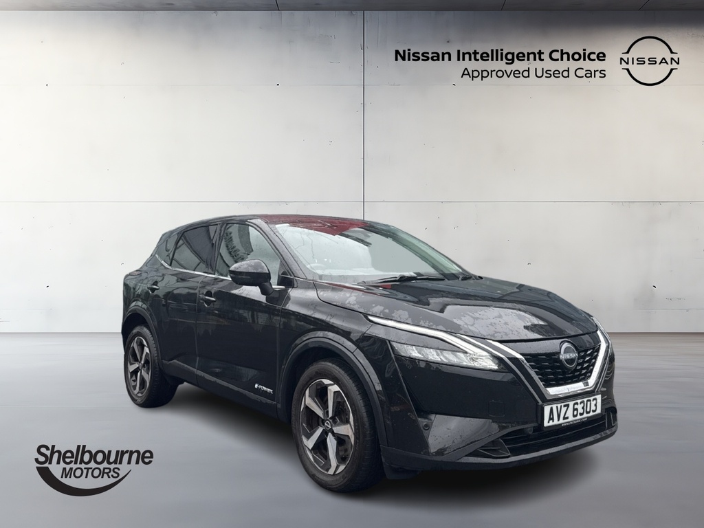 Nissan Qashqai Qashqai 1.5 E-power N-connecta Hatchback Black