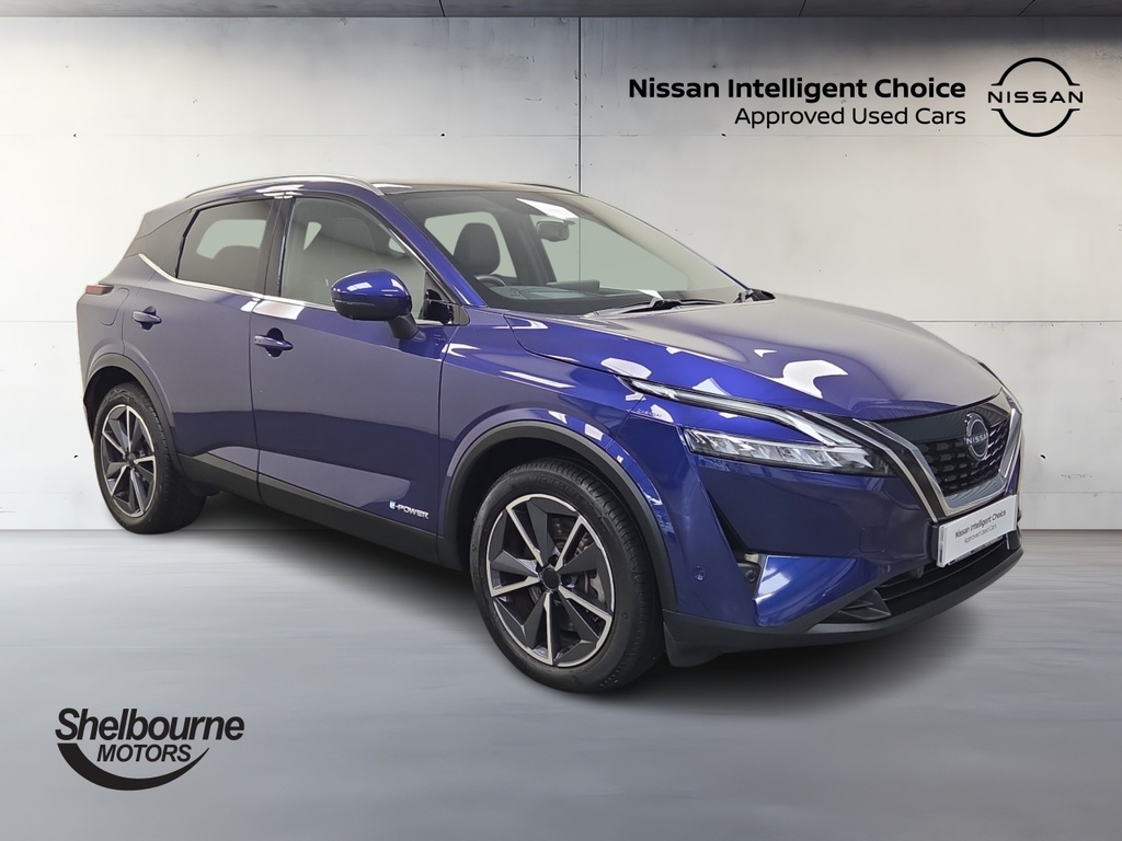 Nissan Qashqai Qashqai 1.5 E-power Tekna Hatchback Blue