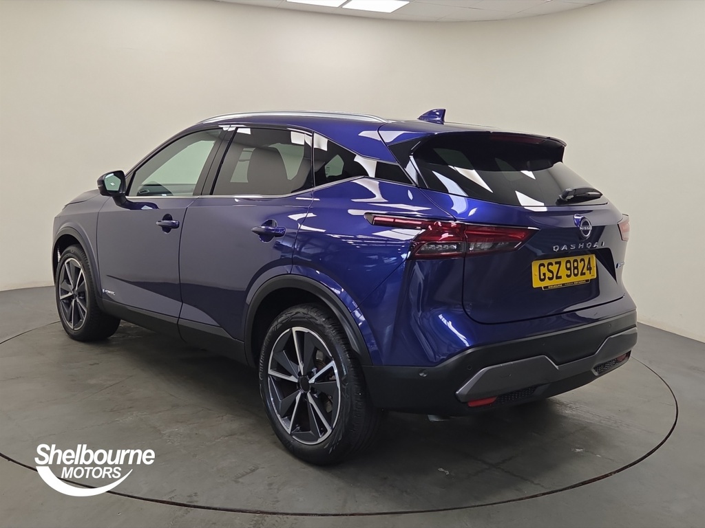 Nissan Qashqai Qashqai 1.5 E-power Tekna Hatchback GSZ9824 Blue #2