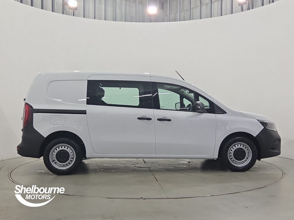 Renault Kangoo Kangoo Ll21 Blue Dci 95 Advance Safety Crew Van White #3
