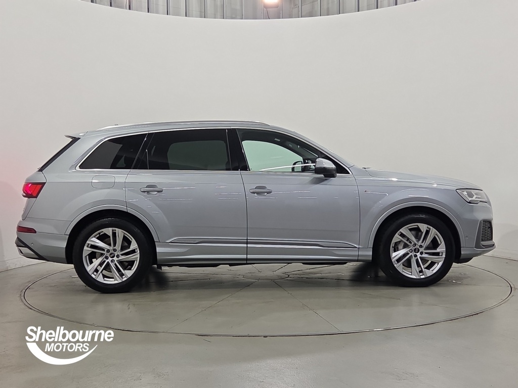 Audi Q7 Q7 3.0 Tdi V6 50 S Line Suv Tiptronic Q KY23NSF Silver #3