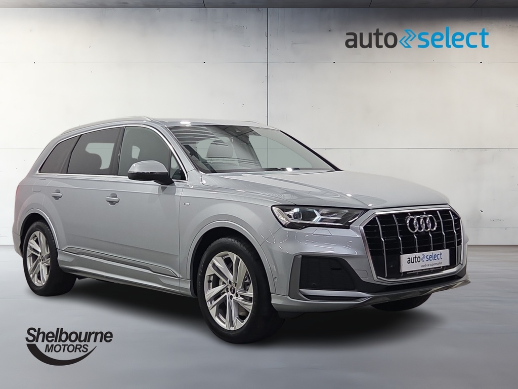 Audi Q7 Q7 3.0 Tdi V6 50 S Line Suv Tiptronic Q KY23NSF Silver