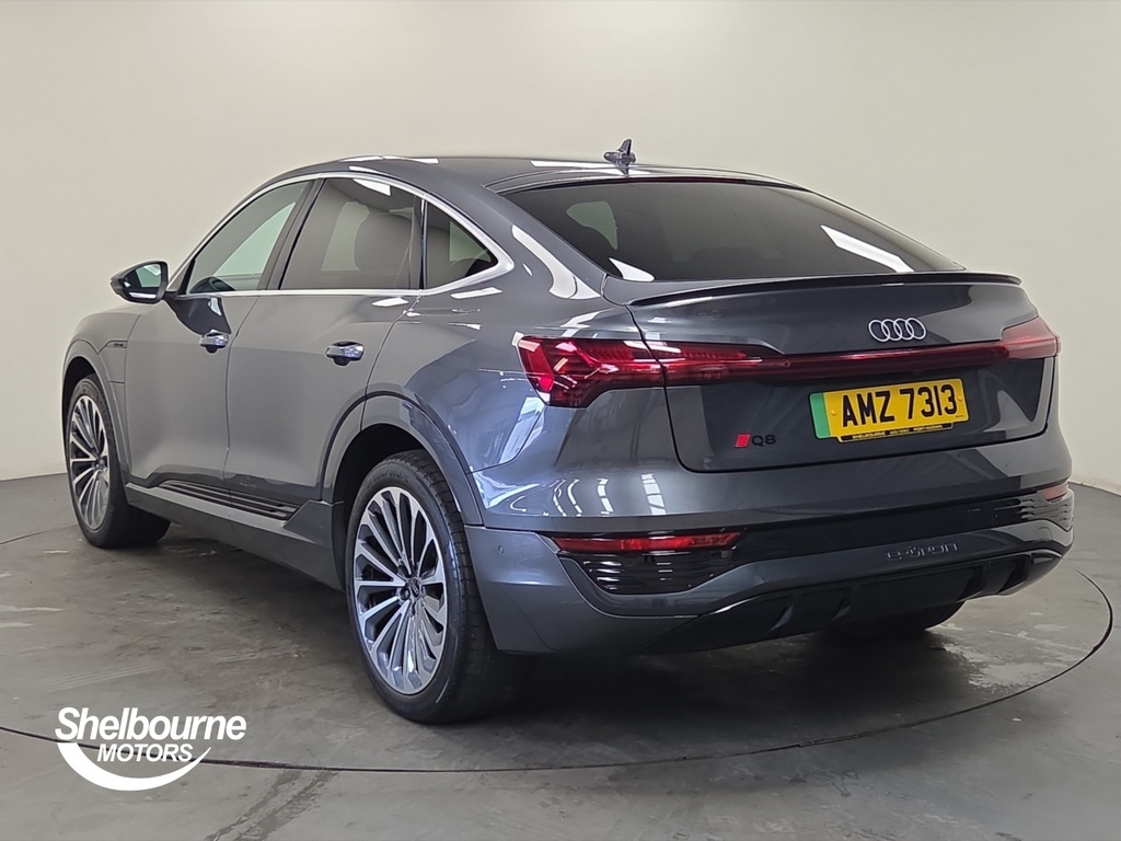 Audi Q8 e tron Q8 E-tron 55 S Line Sportback Qu AMZ7313 Grey #2