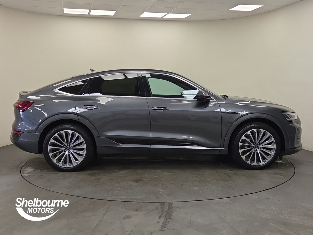 Audi Q8 e tron Q8 E-tron 55 S Line Sportback Qu AMZ7313 Grey #3