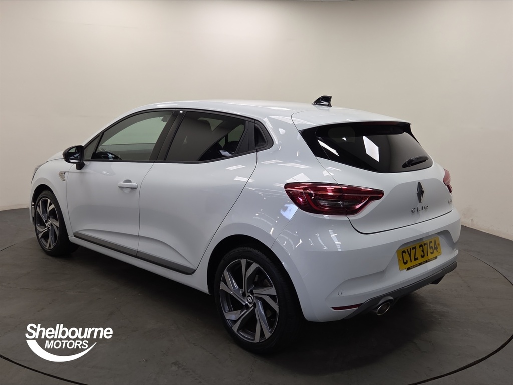 Renault Clio New Clio Rs Line 1.0 Tce 90 Stop Start CYZ3754 White #2