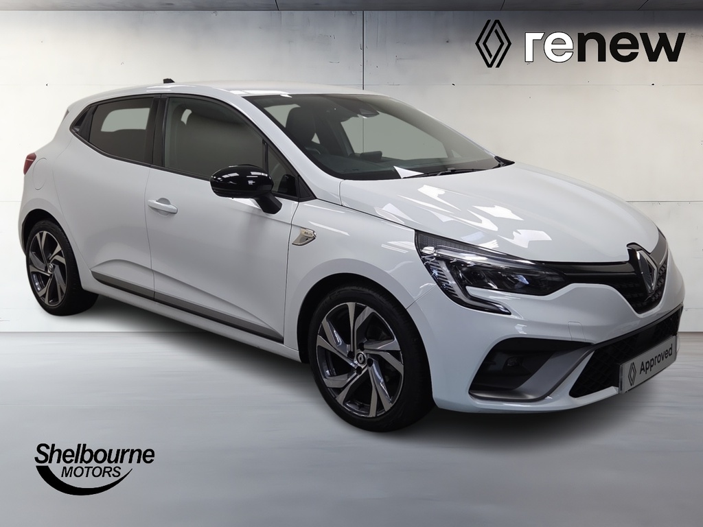 Renault Clio New Clio Rs Line 1.0 Tce 90 Stop Start White