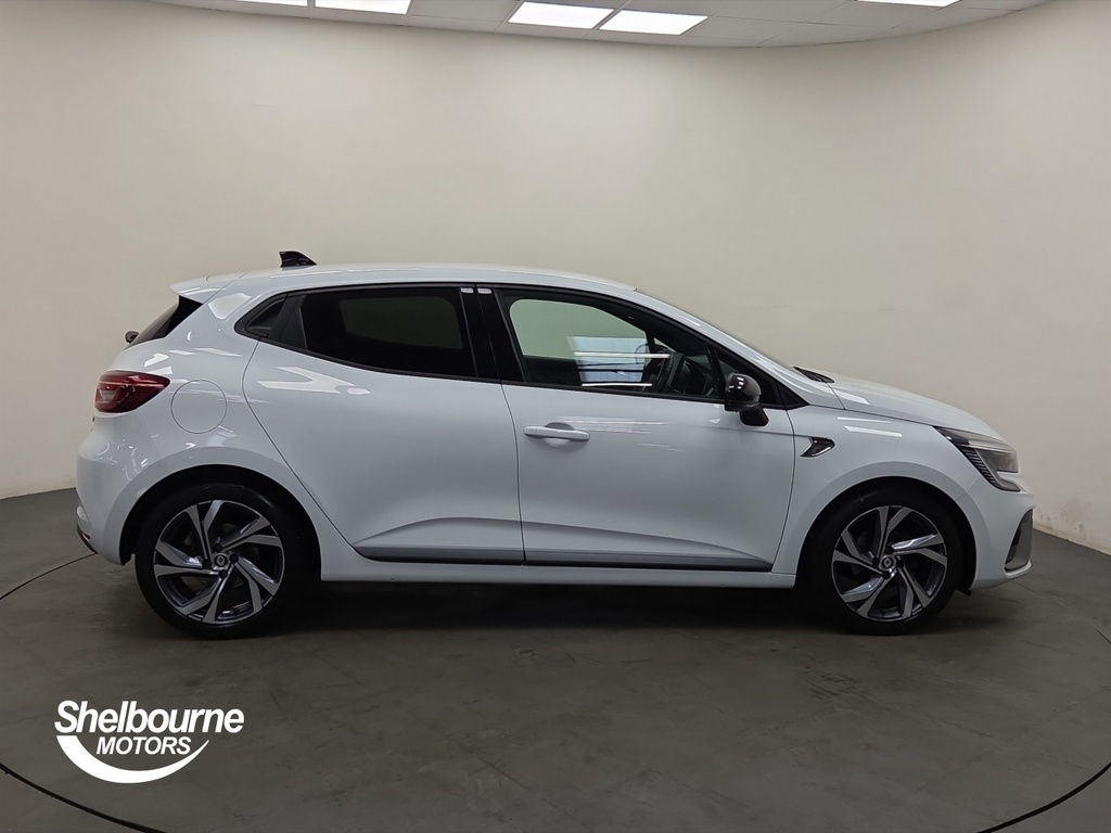 Renault Clio New Clio Rs Line 1.0 Tce 90 Stop Start CYZ3754 White #3