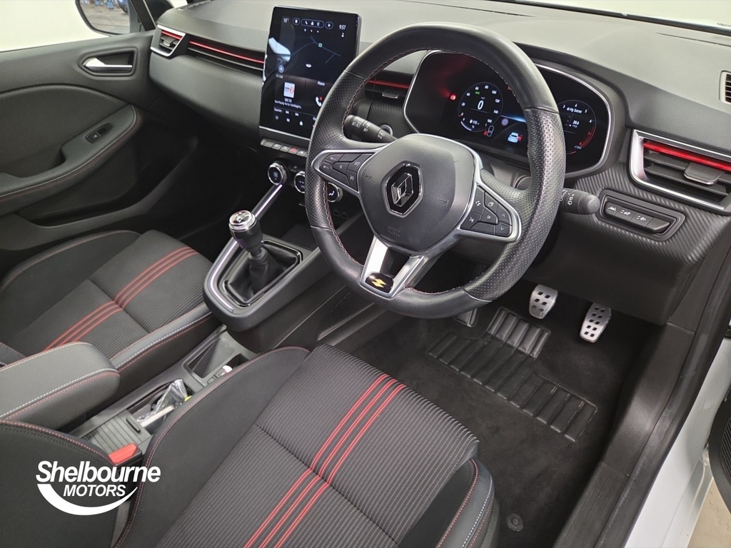 Renault Clio New Clio Rs Line 1.0 Tce 90 Stop Start CYZ3754 White #4