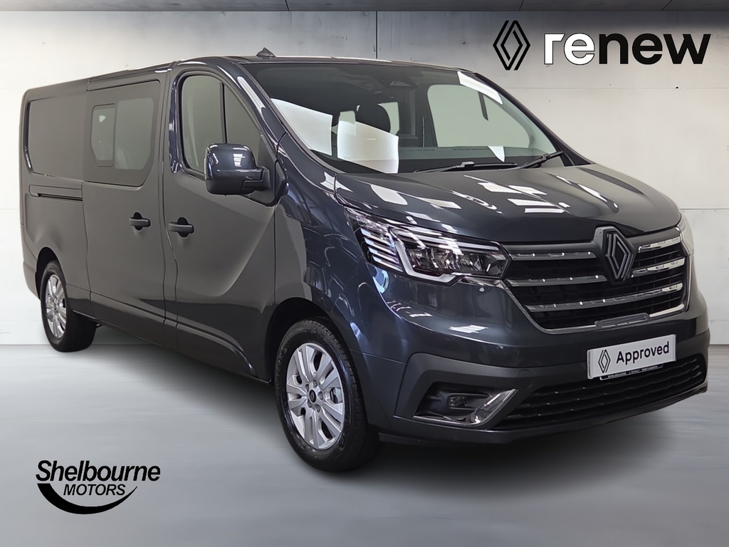 Renault Trafic All New Trafic Crew Van Extra Ll30 2.0 Dci 150 6 S Grey