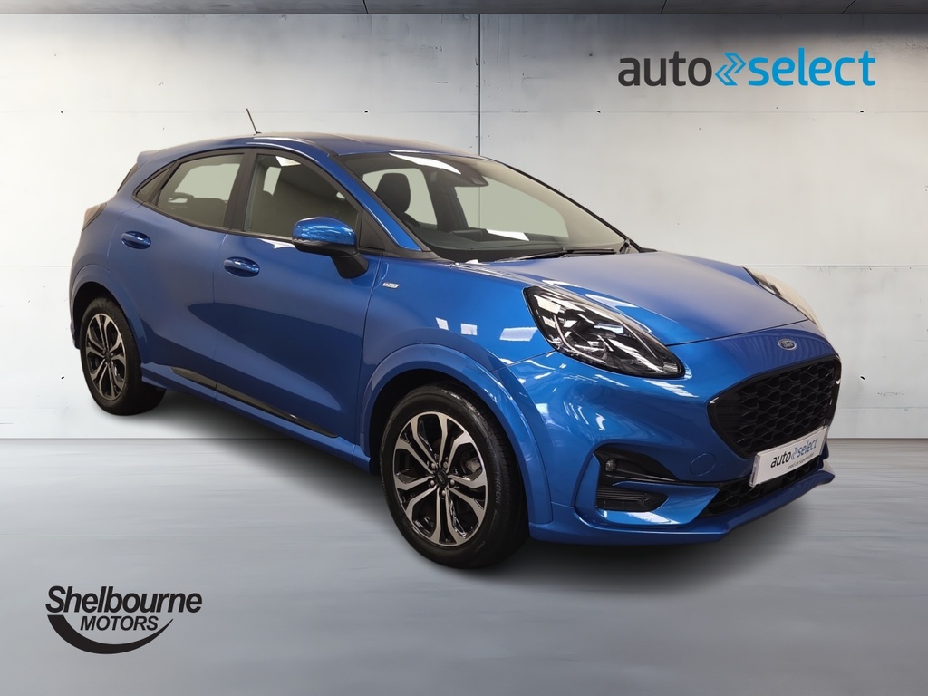 Ford Puma Puma 1.0 Ecoboost Hybrid Mhev St-line BMZ3516 Blue
