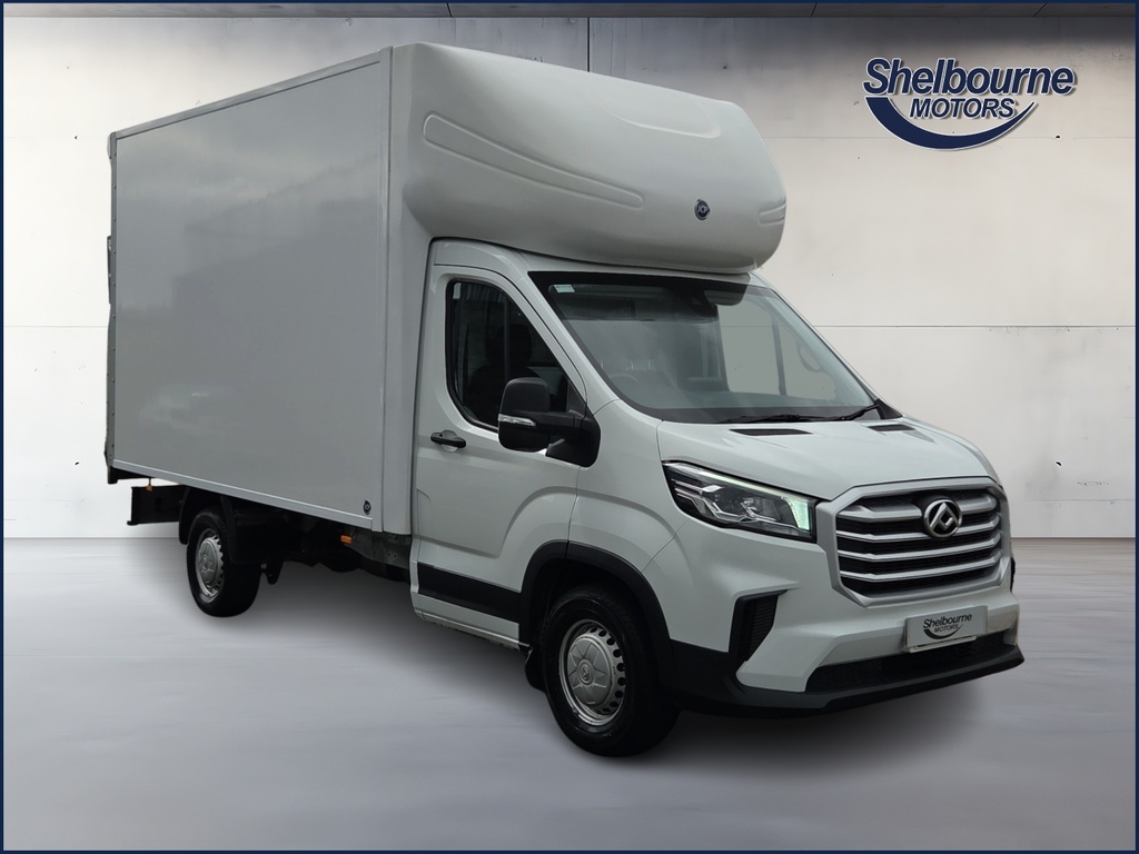 Maxus Deliver 9 Deliver 9 2.0 D20 Work Ready Luton Manu White