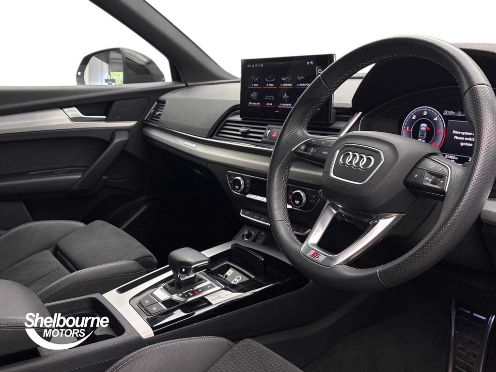 Audi Q5 Q5 2.0 Tdi 40 S Line Suv S Tronic Quatt RV73YKW Black #4