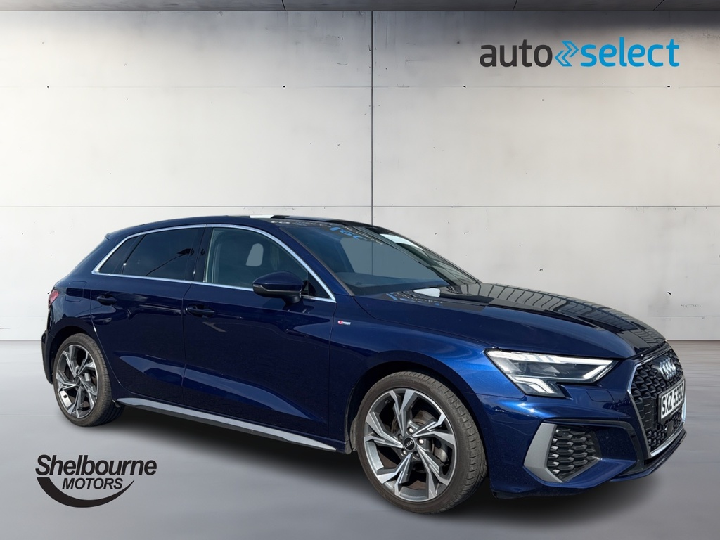 Audi A3 A3 1.0 Tfsi 30 S Line Sportback Blue