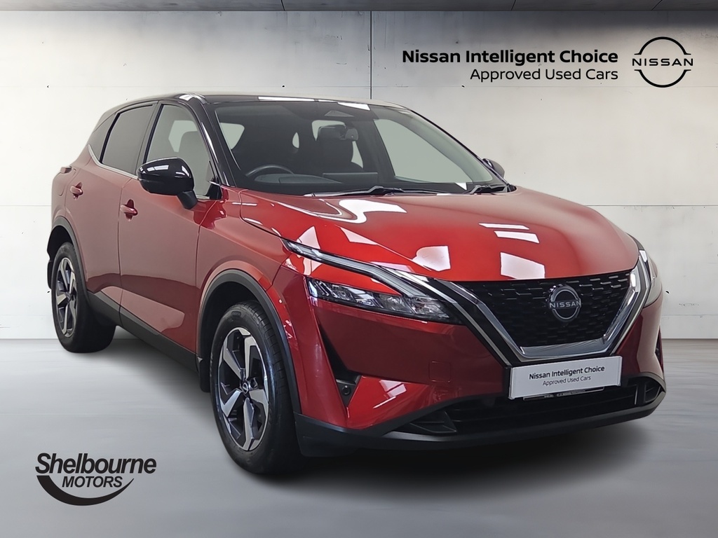 Nissan Qashqai Qashqai 1.3 Dig-t Mhev N-connecta Suv H Red