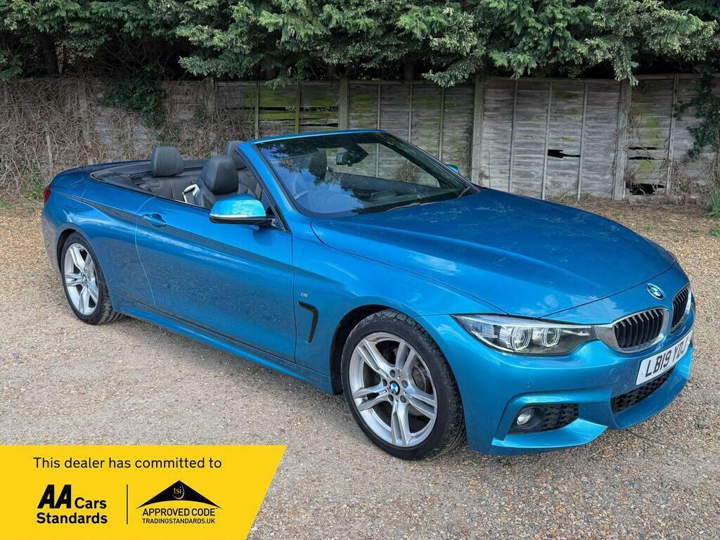BMW 4 Series 2.0 420D M Sport Euro 6 S S Blue