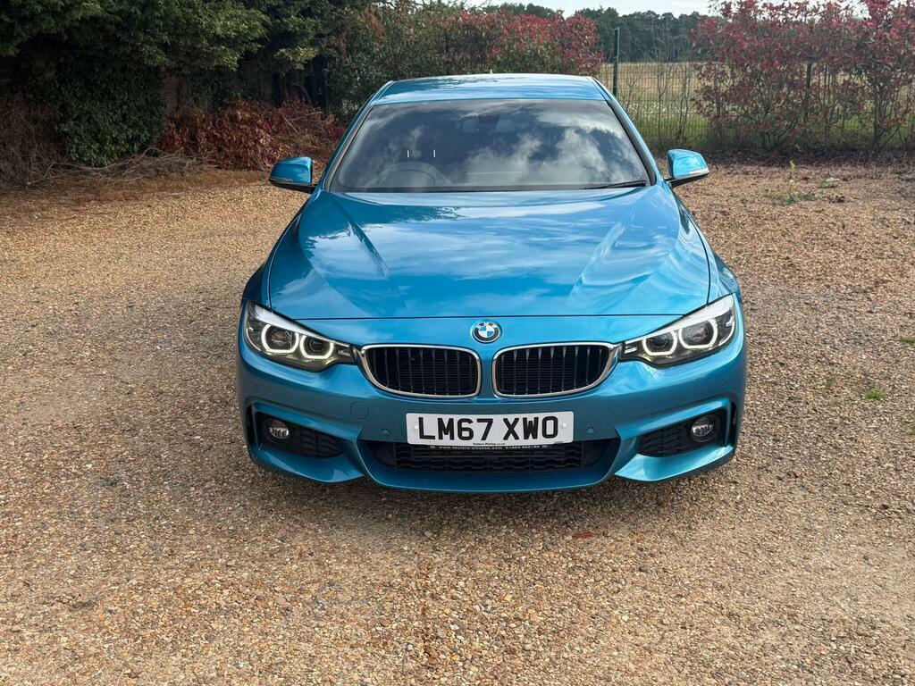 BMW 4 Series Gran Coupe 2.0 420D M Sport Euro 6 S S LM67XWO Blue #2