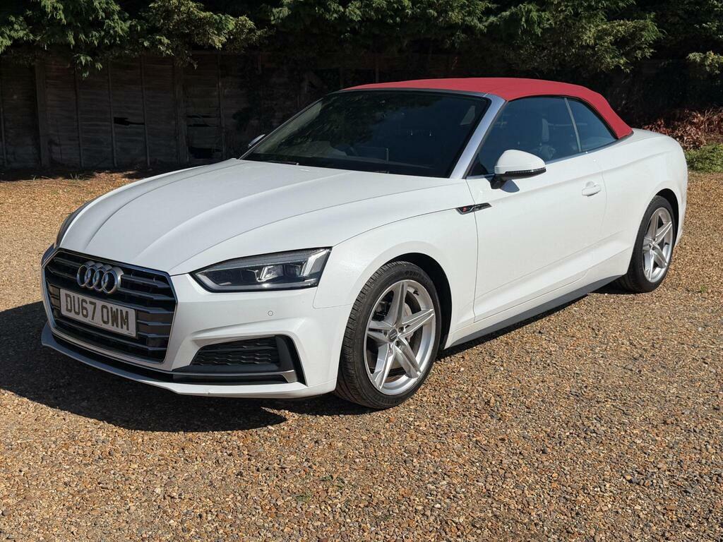 Audi A5 2.0 Tdi S Line S Tronic Euro 6 S S White #6