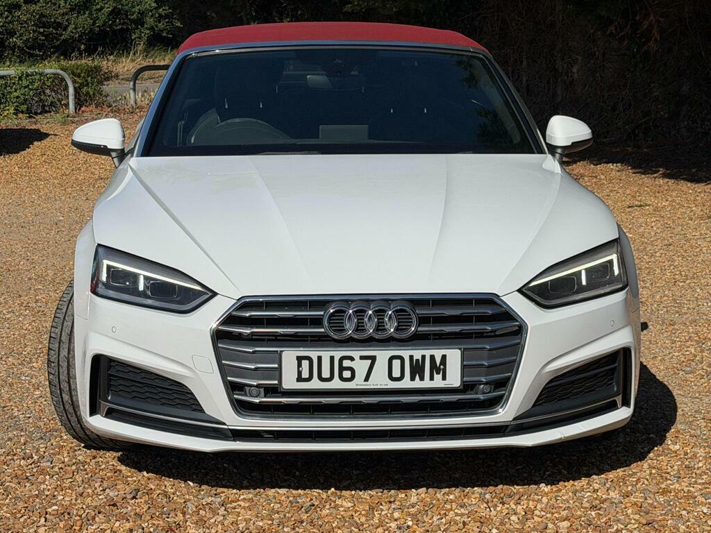 Audi A5 2.0 Tdi S Line S Tronic Euro 6 S S White #3