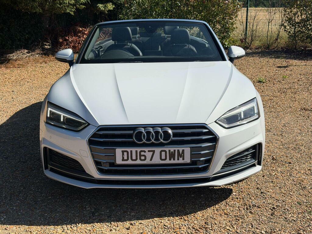 Audi A5 2.0 Tdi S Line S Tronic Euro 6 S S White #4