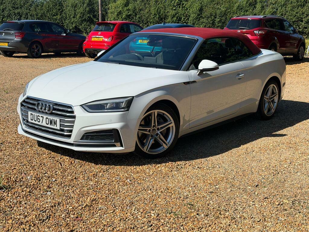 Audi A5 2.0 Tdi S Line S Tronic Euro 6 S S White