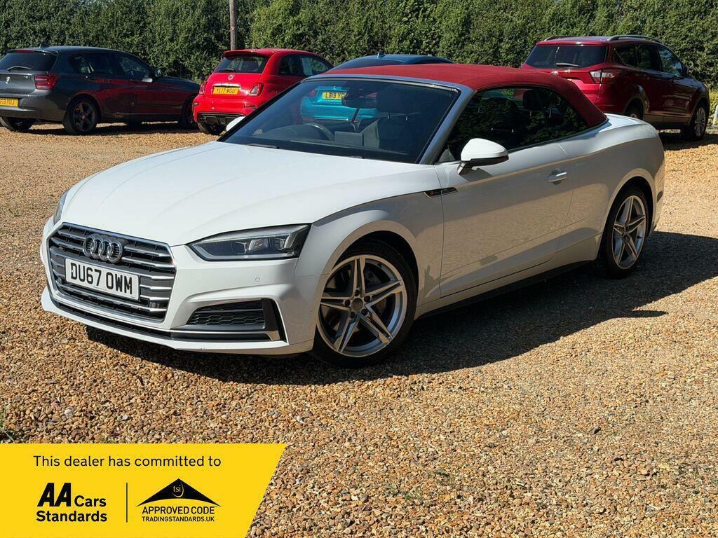 Audi A5 2.0 Tdi S Line S Tronic Euro 6 S S White
