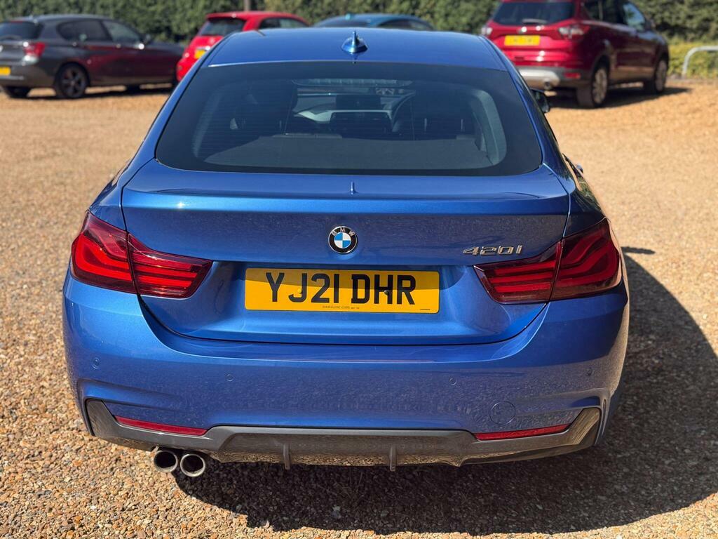 BMW 4 Series Gran Coupe 2.0 420I Gpf M Sport Euro 6 S S Blue #4