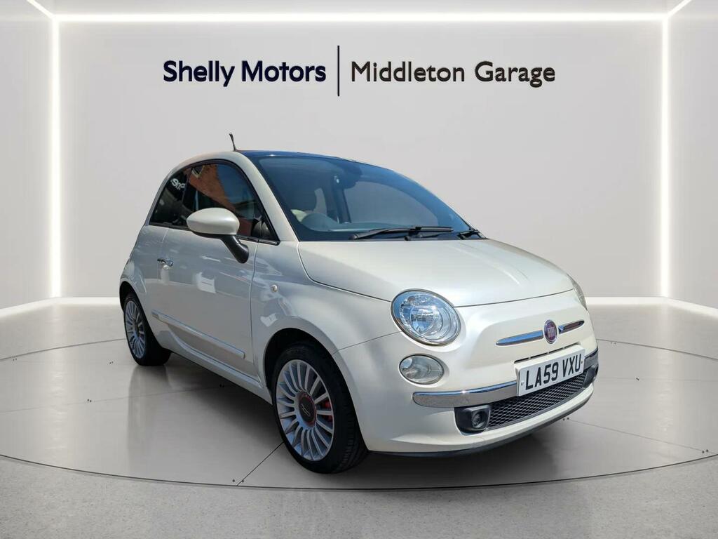Fiat 500 1.2 Lounge 5X Services, 30 Road Tax Panoram White #8