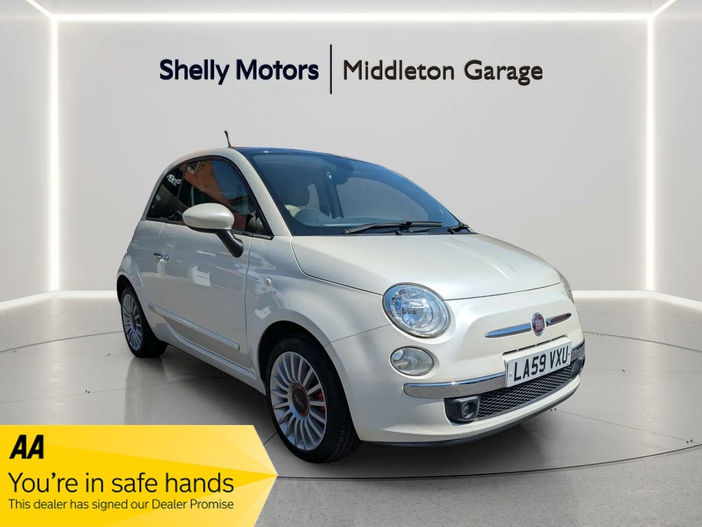Fiat 500 1.4 Lounge Dualogic White