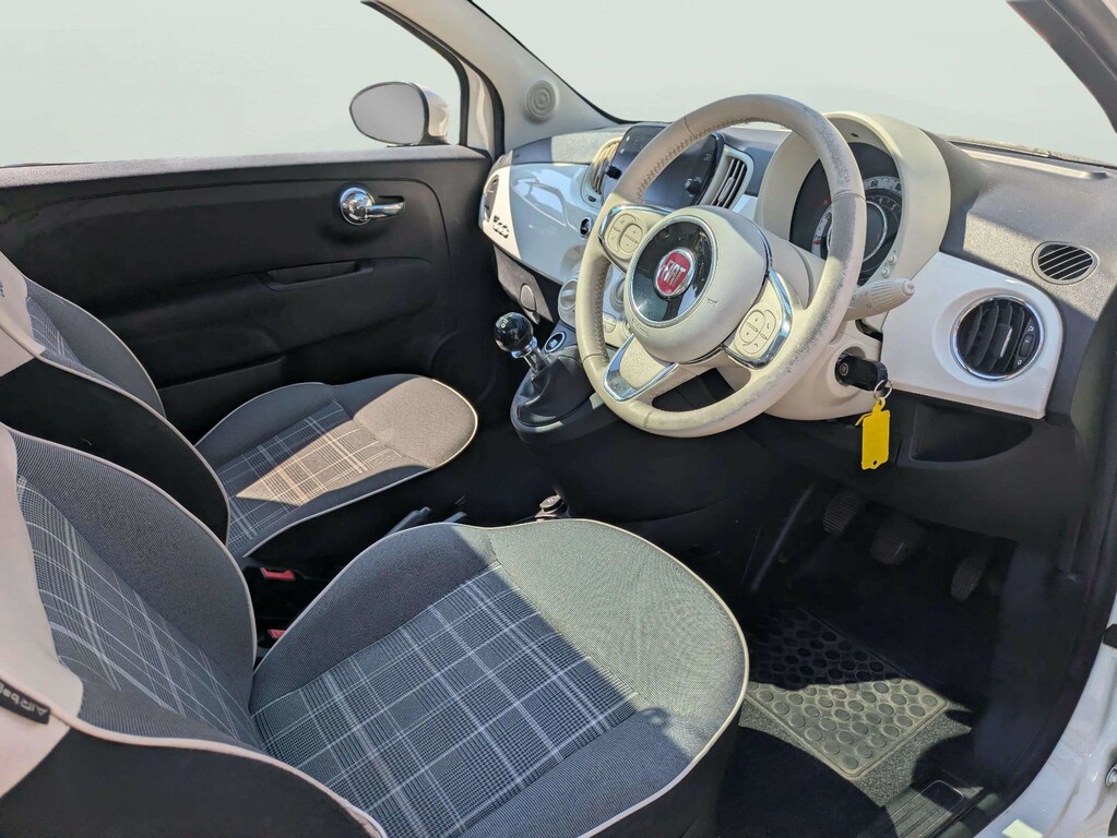 Fiat 500 1.2 Lounge 4 Seat Family Hatchback With Eur Red #24