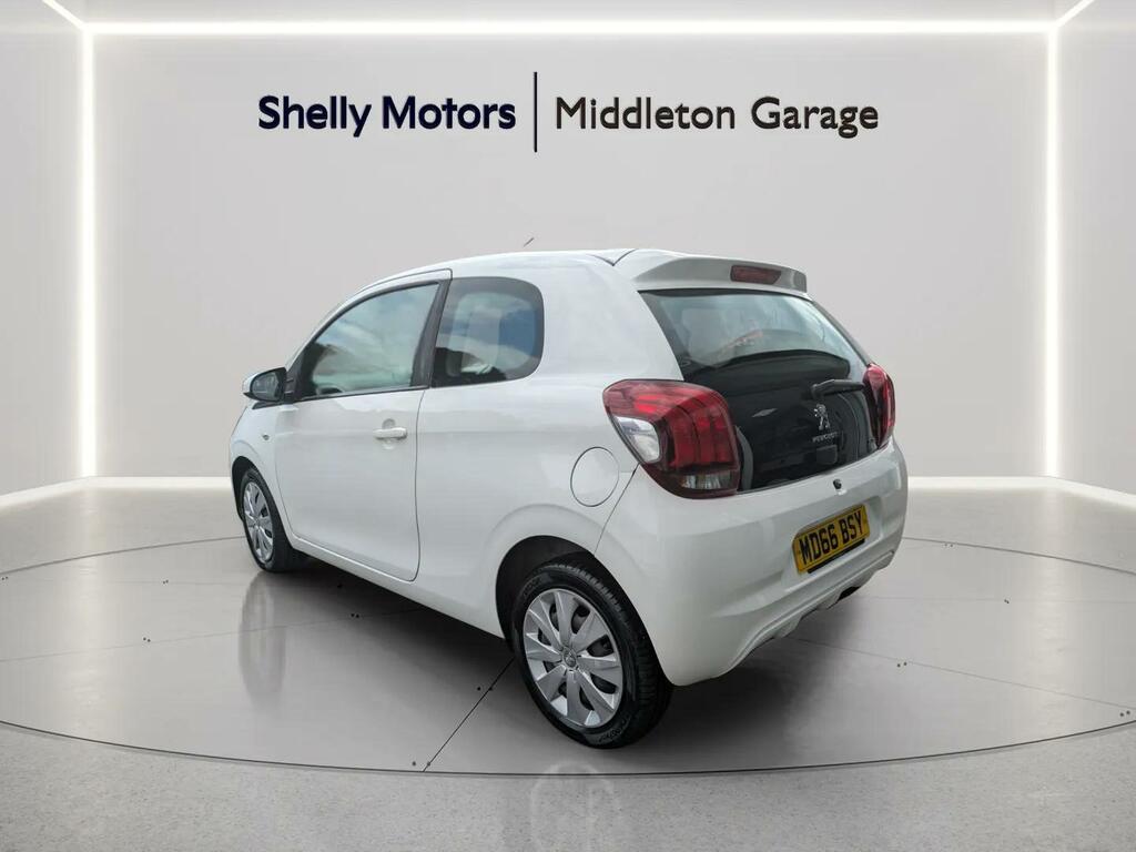 Peugeot 108 1.0 Active MD66BSY White #4
