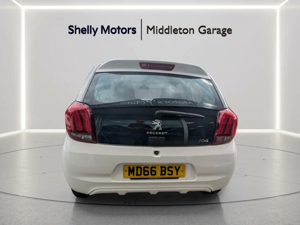 Peugeot 108 1.0 Active MD66BSY White #5