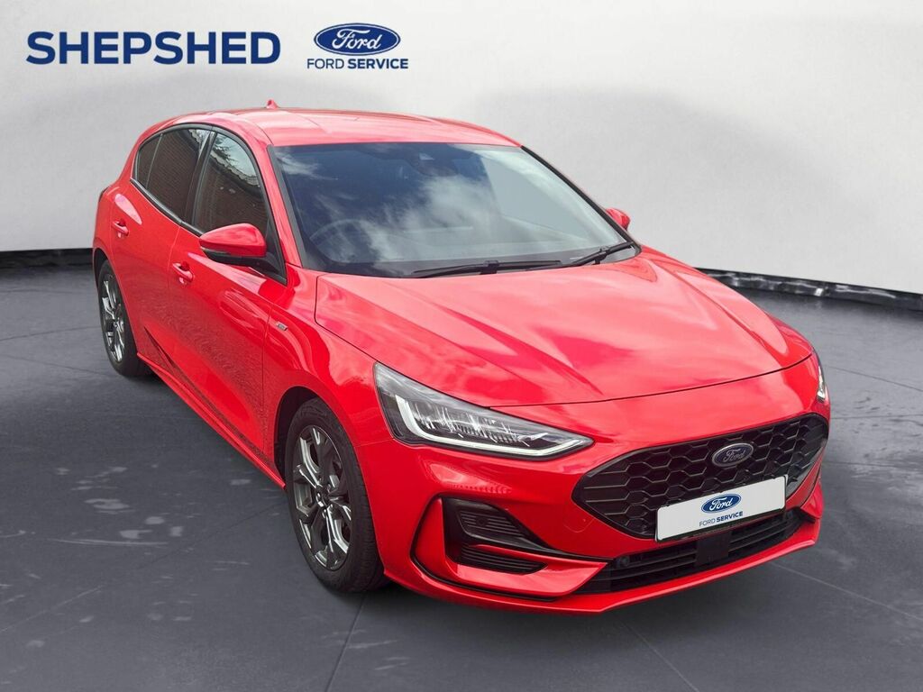 Ford Focus 1.0T Ecoboost Mhev St-line Euro 6 Ss Red