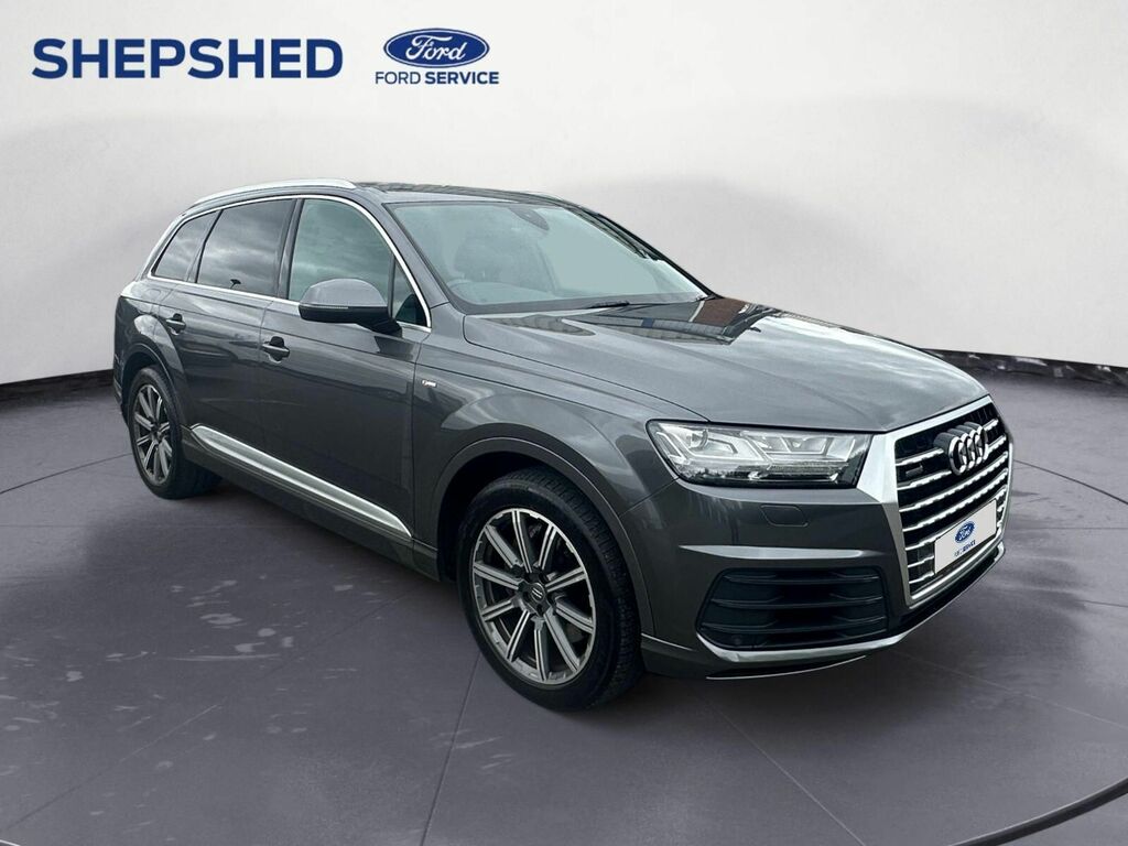 Audi Q7 3.0 Tdi V6 45 S Line Tiptronic Quattro Euro 6 Ss Grey