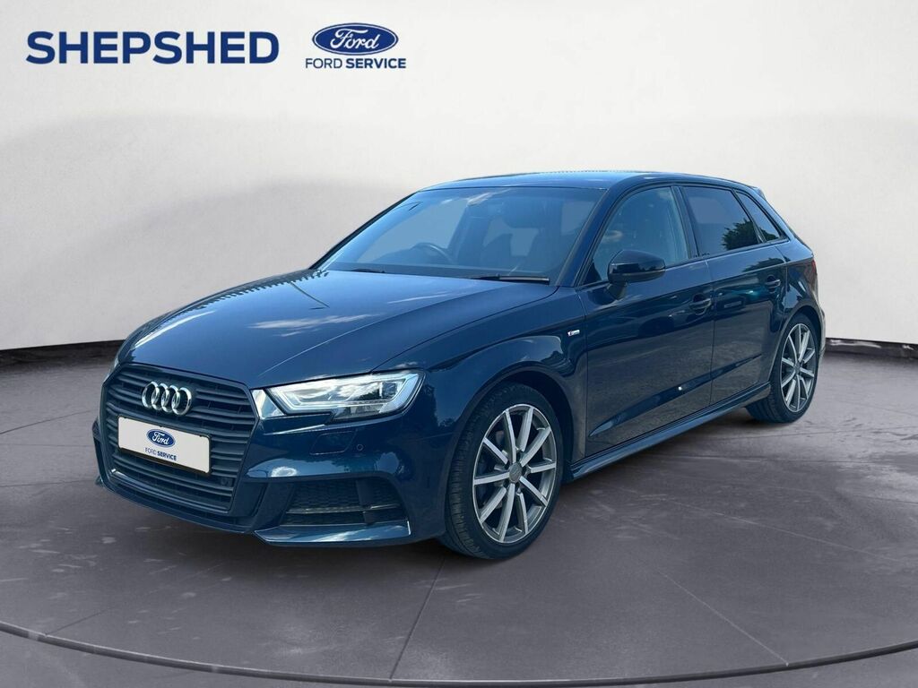 Audi A3 1.5 Tfsi Cod 35 Black Edition Sportback S Tronic E YA19AUN Blue #3