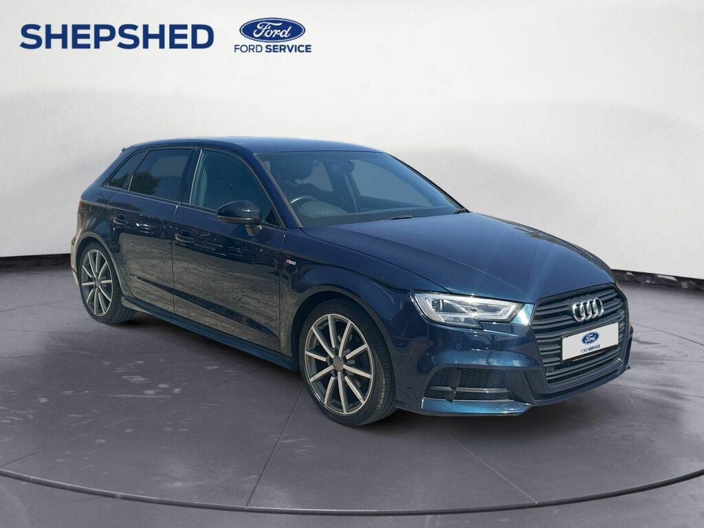 Audi A3 1.5 Tfsi Cod 35 Black Edition Sportback S Tronic E Blue