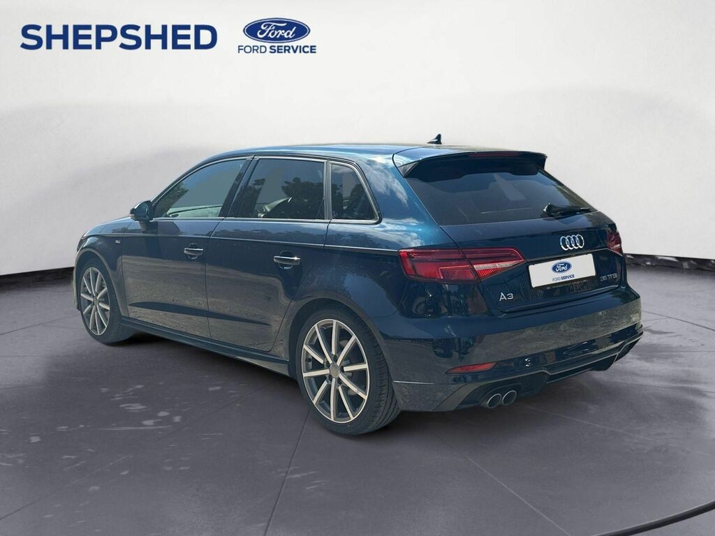 Audi A3 1.5 Tfsi Cod 35 Black Edition Sportback S Tronic E YA19AUN Blue #5
